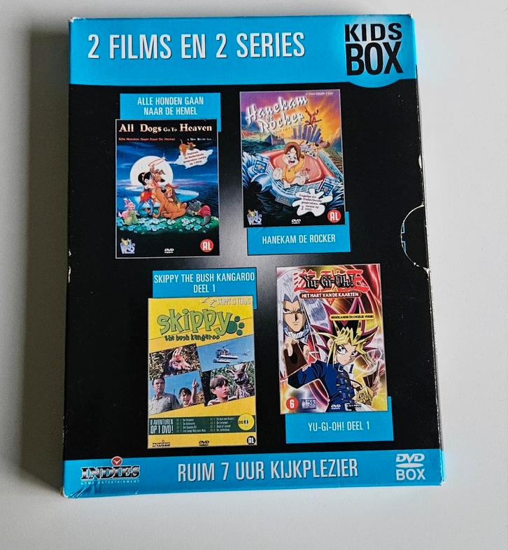 Alle Honden Gaan Naar De Hemel en Hanekam de Rocker, Cd's en Dvd's, Dvd's | Tekenfilms en Animatie, Gebruikt, Amerikaans, Tekenfilm