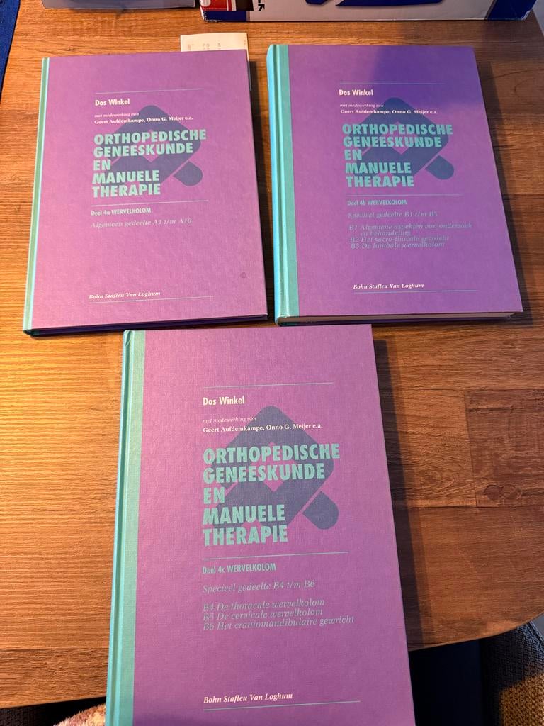 Dos Winkel Orthopedische Geneeskunde deel A, B, C - 1e druk, Ophalen of Verzenden, Beta, Gelezen, HBO