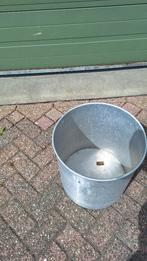 emmer ton plantenbak afvalbak metaal ijzer, Ophalen, Gebruikt, Industriepark 2a 9351PA Leek, H.O.Albert Ale Slotema