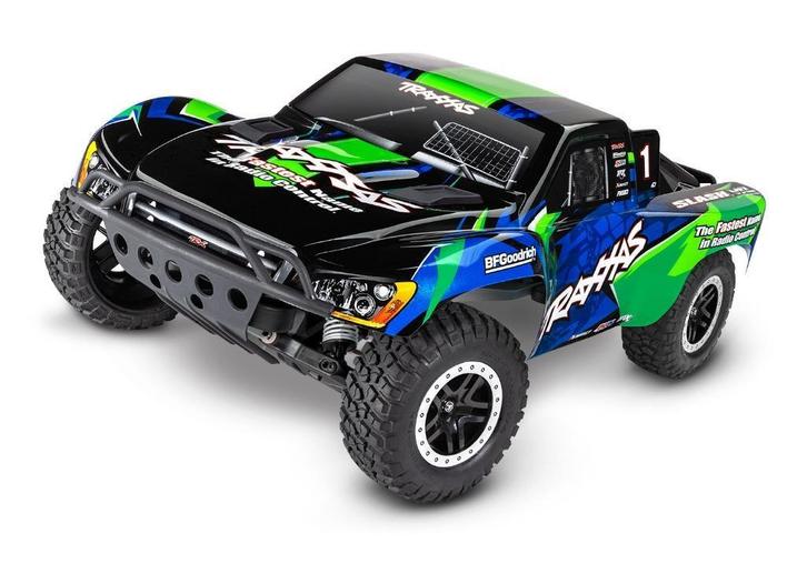 Traxxas Slash: 1/10-Schaal 2WD VXL HD - Groen, Hobby en Vrije tijd, Modelbouw | Radiografisch | Overige, Nieuw, Ophalen of Verzenden