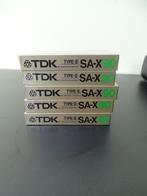 TDK SA-X 90 casettebandjes, Cd's en Dvd's, Cassettebandjes, Ophalen of Verzenden, Nieuw in verpakking, Origineel