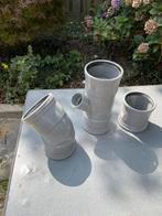 Gratis t-stuk 110mm x 50mm, mof 110mm, bocht 45gr 110m, Doe-het-zelf en Verbouw, Buizen en Afvoer, Ophalen, Nieuw, Pvc, Minder dan 2 meter