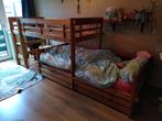Stapelbed, verschuifbaar., Kinderen en Baby's, Kinderkamer | Bedden, Ophalen, 85 tot 100 cm, Gebruikt, Hoogslaper of Stapelbed