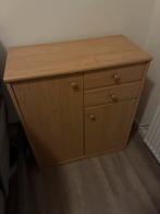 Mooi licht houten dressoir met 2 deuren en 2 lades, Antiek en Kunst, Antiek | Meubels | Kasten, Ophalen