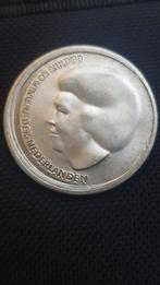 10 Euro zilveren munt, huwelijksmunt 2002., Postzegels en Munten, Munten | Nederland, Zilver, Euro's, Ophalen of Verzenden, Koningin Beatrix