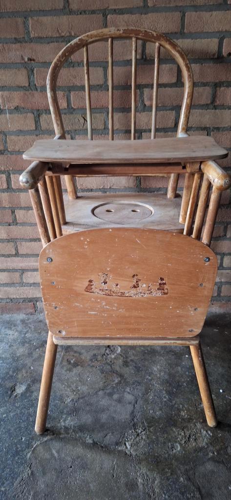 Vendex Kinderstoel - Vintage Houten Stoel, Huis en Inrichting, Woonaccessoires | Krantenbakken en Lectuurbakken, Gebruikt, Ophalen