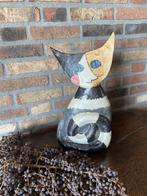 Vintage keramiek beeld, kat, Ophalen of Verzenden