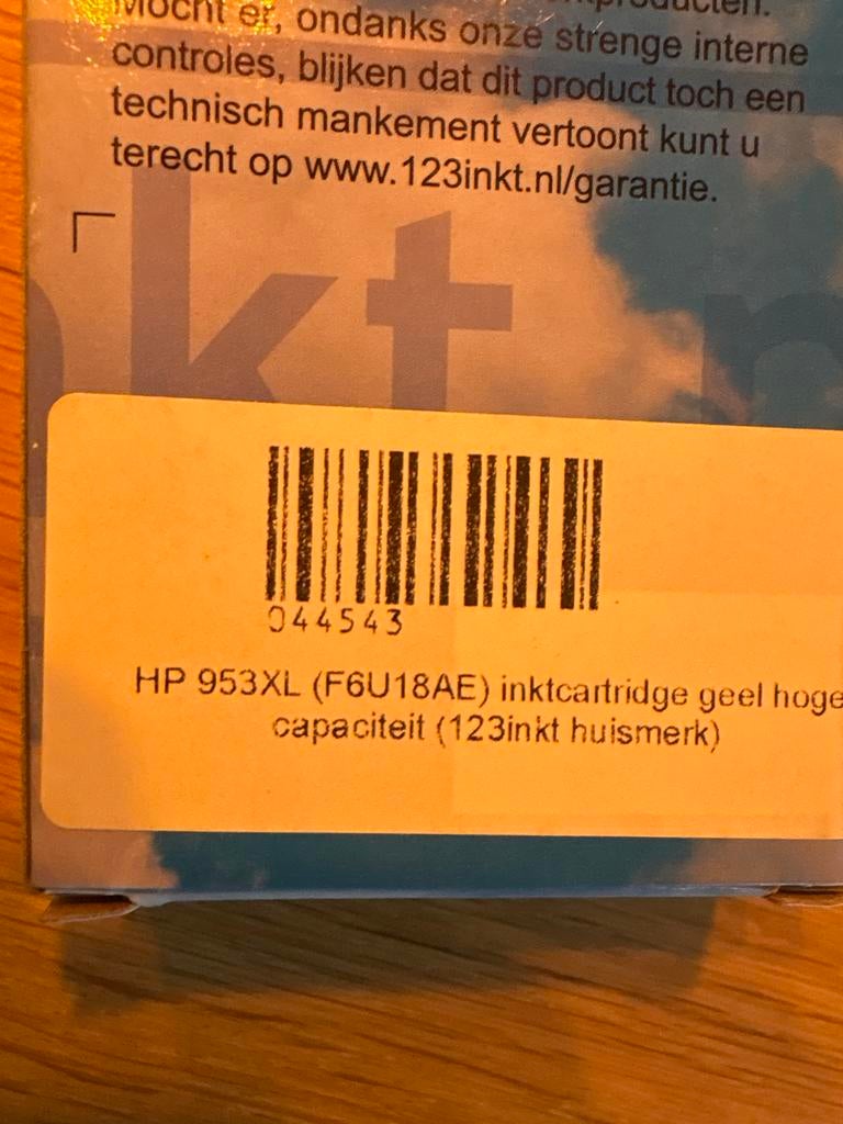 HP 953 XL Geel - Inktcartridge, Verzenden, Nieuw, Cartridge