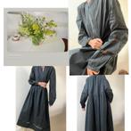 Skall Studio prachtige jurk anjour organic katoen S/M zwart, Maat 38/40 (M), Zwart, Nieuw, Skall Studio