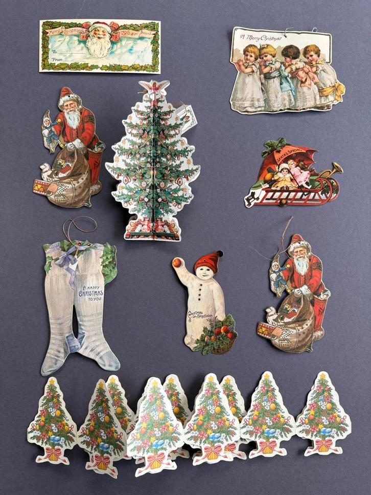 Victoriaanse latere hangers., Diversen, Kerst, Ophalen of Verzenden