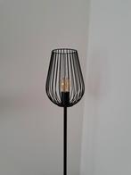 Mat Zwarte Vloerlamp - 165cm, Huis en Inrichting, Lampen | Vloerlampen, Ophalen, Zo goed als nieuw, Metaal, Modern