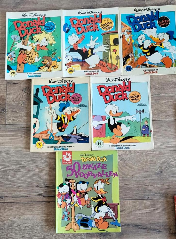 Donald Duck Weekblad - Diverse jaargangen, Boeken, Stripboeken, Gelezen, Meerdere stripboeken, Ophalen