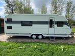 Caravan hobby 650 KFU Prestige (als nieuw), Kachel, Rondzit, Hobby, Particulier