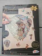 Houten Puzzel Aap - Zo Goed Als Nieuw!, Hobby en Vrije tijd, Denksport en Puzzels, Ophalen, Zo goed als nieuw