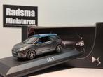 Citroën Ds3 2015 - Gris Toit emeraude - 1:43 Norev, Hobby en Vrije tijd, Modelauto's | 1:43, Auto, Nieuw, Norev, Ophalen of Verzenden