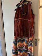 Carnavalsoutfit hippie, Ophalen of Verzenden, Zo goed als nieuw, Maat 46/48 (XL) of groter