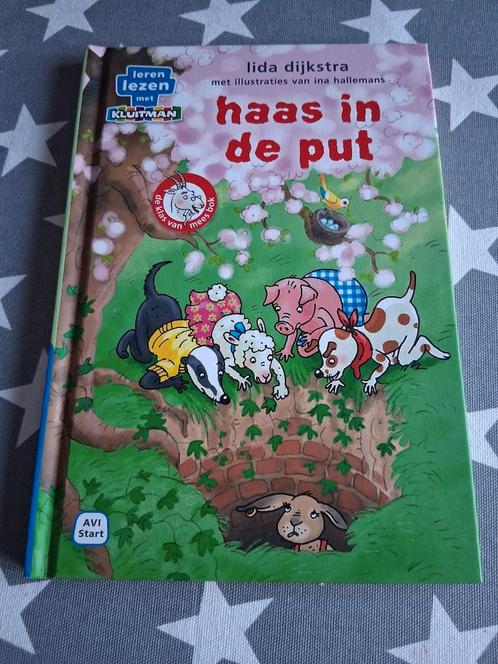 Boek lida dijkstra - haas in de put - avi start, Boeken, Kinderboeken | Jeugd | onder 10 jaar, Zo goed als nieuw, Ophalen of Verzenden
