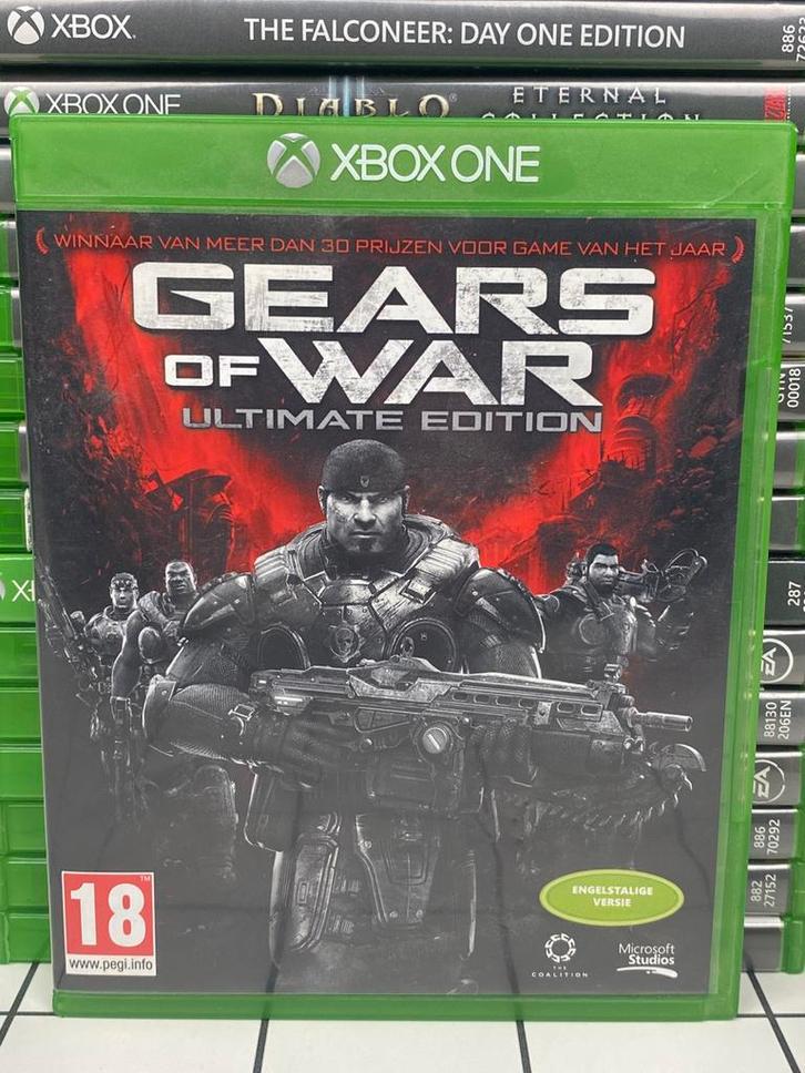 Gears of War Ultimate Edition – Xbox One Game – Compleet, Spelcomputers en Games, Games | Xbox One, Zo goed als nieuw, Shooter