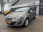 Opel Corsa 1.4-16V AUT OrgNL Auto+Veel luxe!, Auto's, Opel, Euro 5, Gebruikt, Zwart, Bruin
