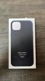 Apple leather case iPhone 14 Plus Midnight, Telecommunicatie, IPhone 14 Plus, Ophalen of Verzenden, Zo goed als nieuw