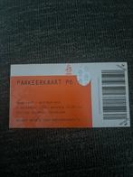Nederland - Wit Rusland parkeerticket voetbal 06-09-2006, Ophalen of Verzenden