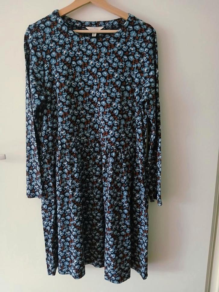 Seasalt Cornwall Jurk, Kleding | Dames, Jurken, Zo goed als nieuw, Maat 38/40 (M), Blauw, Onder de knie, Ophalen of Verzenden