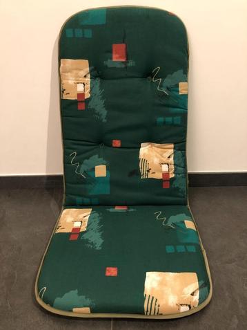 1x tuinstoel kussen (groen) in mooie staat! beschikbaar voor biedingen