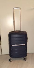 Trolley Samsonite 55x40x20 cm met Tsa-Slot en vier wielen, Wieltjes, Gebruikt, 50 tot 60 cm, Hard kunststof
