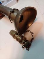 Messing spreekbuis met fluit, Ophalen of Verzenden