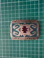 Grote gesp metaal metaal met emaille, Losse buckle of gesp, 5 cm of meer, Verzenden, Zo goed als nieuw