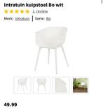Intratuin kuipstoel Bo 2x nieuw, Ophalen, Nieuw, Kunststof