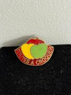 Toutes A Croquer Vintage Pin, Ophalen of Verzenden, Gebruikt, Overige onderwerpen, Speldje of Pin