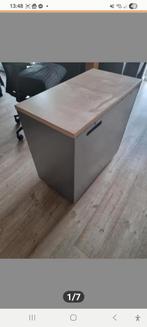 Metalen ladekast op wielen, Ophalen, Gebruikt