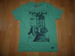Gaaf groen t-shirt van Petrol Industries, maat 164 ZGAN!, Jongen, Petrol Industries, Ophalen of Verzenden, Zo goed als nieuw