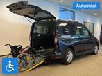 Volkswagen Caddy L1 Rolstoelauto Automaat 3+1 of 5+0, Auto's, Automaat, 12 maanden, Blauw, Parkeersensor