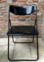 Ikea klapstoel Ted - vintage, Huis en Inrichting, Stoelen, Gebruikt, Zwart, Ophalen of Verzenden, Eén