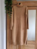 Jurk Trui met Col - One Size (S-L), Maat 38/40 (M), Beige, Ophalen of Verzenden, Zo goed als nieuw