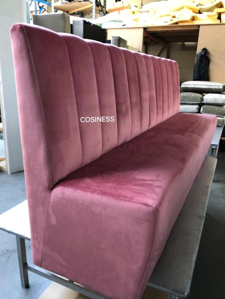 3) Maatwerk wandbanken/meubelfabriek/loungebank/horecabanken, Huis en Inrichting, Banken | Bankstellen, Nieuw, Hout, Kunststof