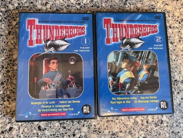 Thunderbirds, Cd's en Dvd's, Dvd's | Tekenfilms en Animatie, Zo goed als nieuw, Ophalen of Verzenden
