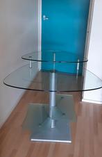 ESG glazen design PC tafel meubel bureau, Huis en Inrichting, Bureaus, Zo goed als nieuw, Ophalen, Bureau