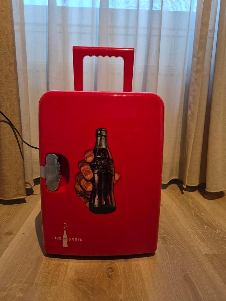 Coca Cola Mini Koelkast - 125 Jaar Editie, Witgoed en Apparatuur, Koelkasten en IJskasten, Zo goed als nieuw, Zonder vriesvak