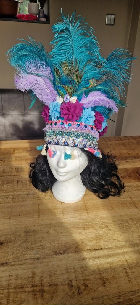 Verentooi handgemaakt carnaval of festival, Kleding | Dames, Carnavalskleding en Feestkleding, Nieuw, Accessoires, Carnaval, Ophalen of Verzenden