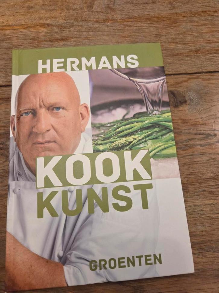 Herman's Kookkunst Groenten - Kookboek, Boeken, Kookboeken, Zo goed als nieuw, Voorgerechten en Soepen, Hoofdgerechten, Europa