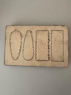 Houten stans voor knipjes, Ophalen of Verzenden, Nieuw, Overige thema's, Pons of Mal