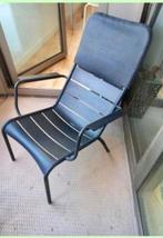 Fermob Luxembourg lounge tuinstoel met hoofdsteun, Ophalen, Gebruikt, Aluminium, Stapelbaar