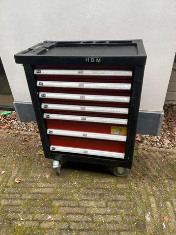 HBM Gereedschapswagen - Gevuld beschikbaar voor biedingen