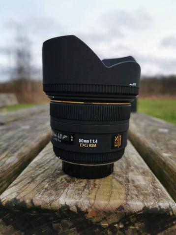 Sigma 50mm F1.4 EX DG HSM voor Pentax APS-C beschikbaar voor biedingen