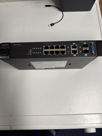 Zyxel GS2210-8 Gigabit Switch - 8 Poorten beschikbaar voor biedingen