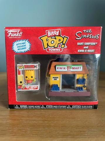 Funko Bitty Towns Bart & Kwik-E-Mart - Simpsons beschikbaar voor biedingen