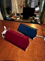 Vintage Wandlampen Set Blauw & Rood, Ophalen of Verzenden, Gebruikt, Metaal